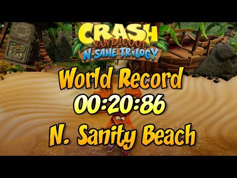 N Sanity Beach (Former WR) 00:20:86 - Crash Bandicoot N Sane Trilogy