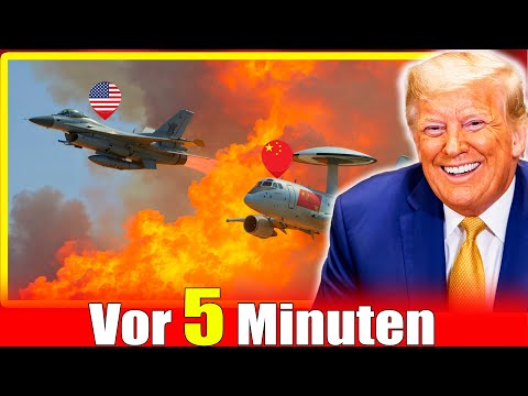 US F16 intercepts Chinese KJ-500 – a covert battle that leaves the world holding its breath.