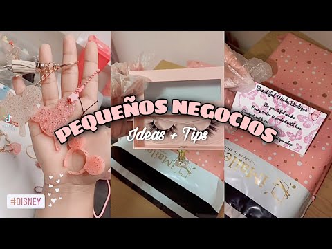 , title : '🌼 PEQUEÑOS NEGOCIOS 🌼 IDEAS + TIPS | Tik tok ✨'