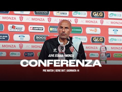 CONFERENZA STAMPA | Le parole di Mister Bianco prima di Juve Stabia - Monza