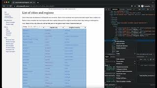 Web Scraping - Extract data from a table with Python & Selenium