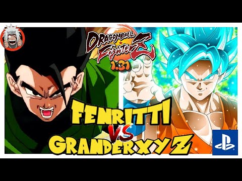 DBFZ Fenritti vs granderxyz (GokuSSB, Hit, Gohan) vs (A21LC, A18, GokuSSB) Ver 1.31
