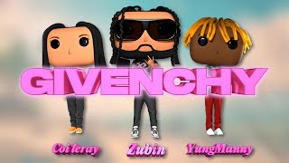 “Givenchy” is a luxurious new track from Coi Leray and YungManny that was orchestrated by producer Zubin. On the track, Coi Leray kicks it off with braggadocious bars about being covered in diamonds and fine jewelry while being flown around the world. “He keep me covered in diamonds / He wanna fuck on the privatе, give me his time, but stay on that grind/ Lil baby a flеx (Ooh), lil baby a flex,” she raps. YungManny also delivers melodic bars, spitting, “I fly you out to the west, no economy/ C-suite, I’ll private ya jet/ She don’t take nothing but yes/ 3k every week, nothing less.” 

