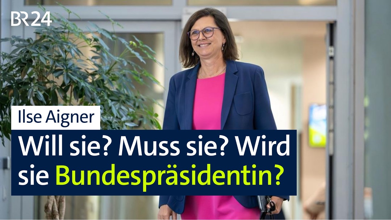 Ilse Aigner als mögliche Kandidatin für die Bundespräsidentenwahl  | Kontrovers | BR24