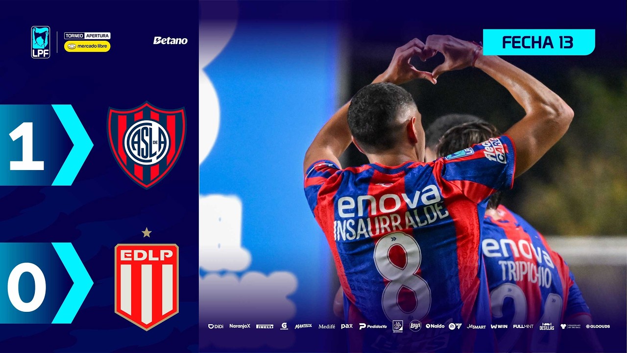 San Lorenzo vs Estudiantes de La Plata Highlights