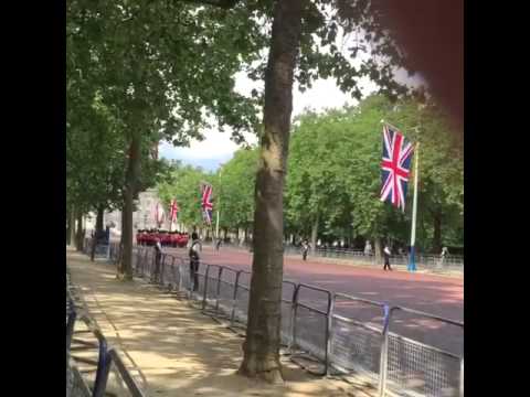 Irish Guards Band plays The Red Shield, Major General's Review, 30th May 2015