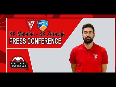 Press za medije Metalac Zdravlje Leskovac 1.kolo AdmiralBet KLS 2022