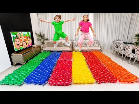 Vania Mania Kids Play With Air Balloon Mattress