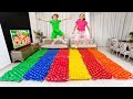 Vania Mania Kids Play With Air Balloon Mattress