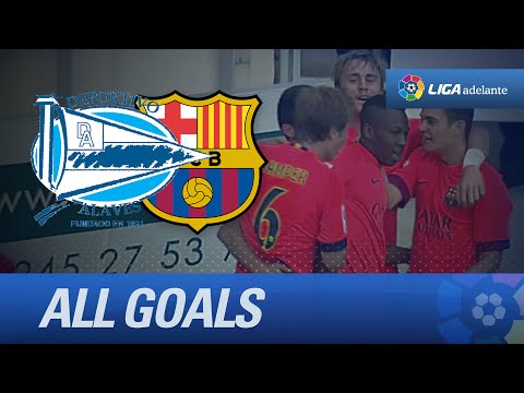 Todos los goles de Deportivo Alavés (2-3) FC Barcelona B - HD