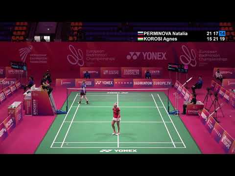 Match point - Agnes KOROSI vs Natalia PERMINOVA - WS R64 #EBC21​