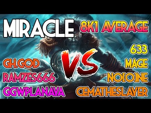 Miracle- 9111 MMR play Kunkka Biggest Average 8k1 - Ramzes666 No[o]ne 633 Dota2 Gameplay