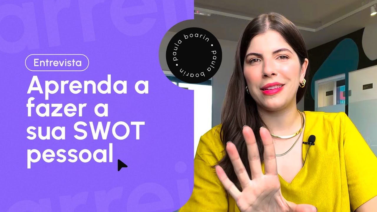 APRENDA A FAZER SUA SWOT PESSOAL! DICAS PARA SE DESCOBRIR COMO PROFISSIONAL!.