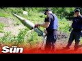 Ukraine S Mine Squad Remove HUGE Explosives From Kharkiv
