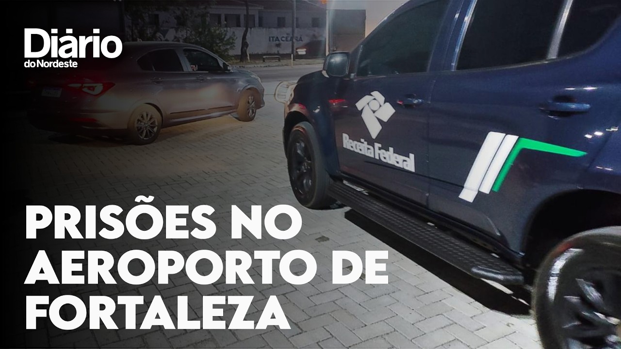 Imagem da notícia PF prende trio suspeito em esquema de corrupção e lavagem de dinheiro no Aeroporto de Fortaleza
