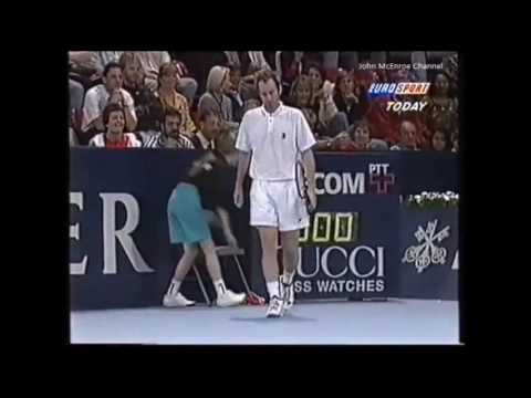 Jimmy Connors  vs McEnroe Final - Basel 1995 Highlights