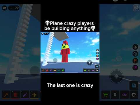 #planecrazy players build anything