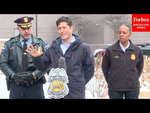 BREAKING NEWS: Minneapolis Mayor Jacob Frey Holds Press Conference Amid Nationwide Anti-ICE Protests