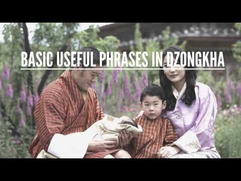 Learn basic dzongkha through this simple video -National language of Bhutan 🇧🇹