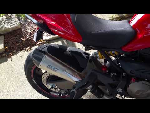 SC project conic, Ducati Monster 821 Stripe