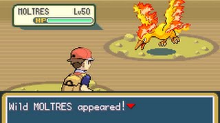 Pokémon FireRed - Catching Moltres