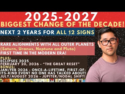 Saturn Conjunct Neptune - Next 2 Years For All 12 Zodiac Signs 🚀  2025-2027 Tarot Horoscope