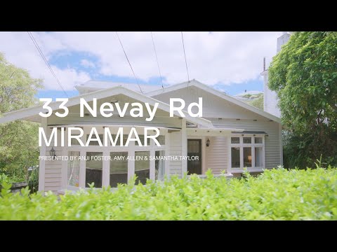 33 Nevay Road, Miramar - Wellington (Amy Allen, Anji Foster & Samantha Taylor)