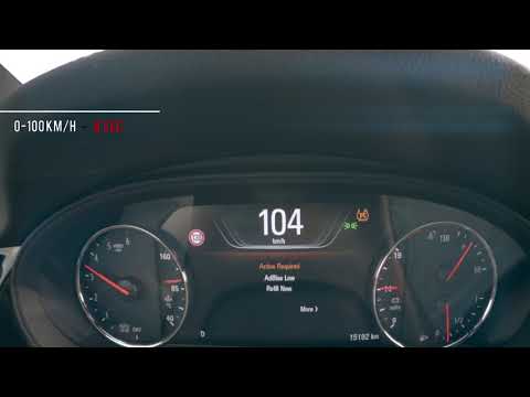 Opel Insignia Country Tourer 2.0 BiTurbo Diesel 210 PS 0 -140 km/h acceleration