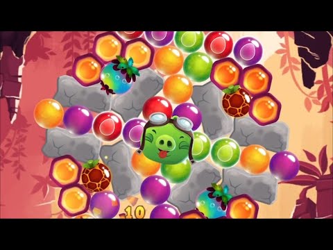 AB POP Angry Birds Level 303-305 game play hard level Win Win with high score!