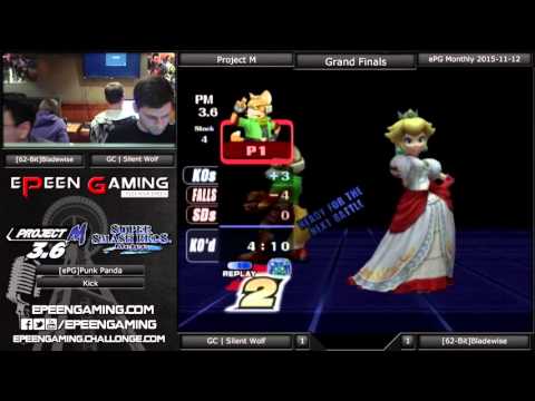 ePG Monthly - GC | Silent Wolf (Fox) Vs. [62-Bit]Bladewise (Peach) (Grand Finals) - Project M