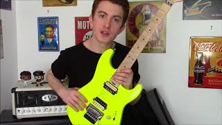 Video thumbnail for Charvel Pro Mod San Dimas Style 1 Neon Yellow by Cameron Cooper