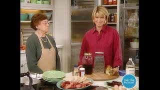 Kielbasa with Homemade Horseradish Sauce- Martha Stewart