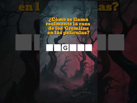 Adivina la palabra. #freak #responde #juega #jugamos #quiz #horrorquiz #crazymaddoctor #gremlins