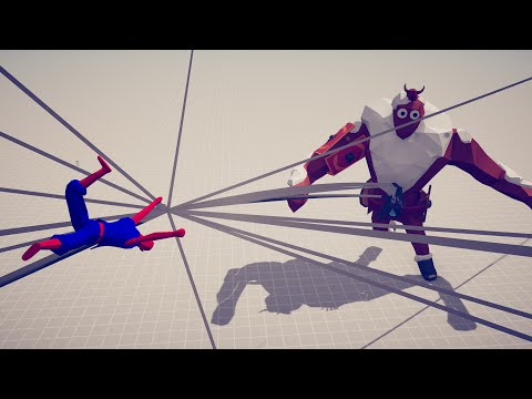 SPIDERMAN vs EVERY UNIT - Totally Accurate Battle Simulator TABS