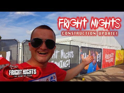 IS THIS THE NEW MAZE??? | Thorpe Park 'FRIGHT NIGHTS' Construction 2023!