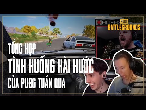 TGLTN, DanucD, Halifax, WackyJacky101,... và những tình huống hài hước của PUBG trong tuần qua