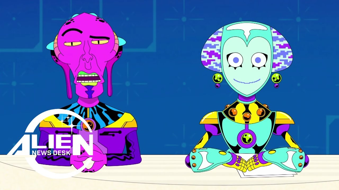 ALIEN NEWS DESK | Spruce Abuse Tease | SYFY