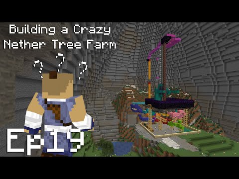 Crazy Nether Tree Farm (Tango Tek Design) - Episode 19 - Minecraft 1.16.4 Lets Play