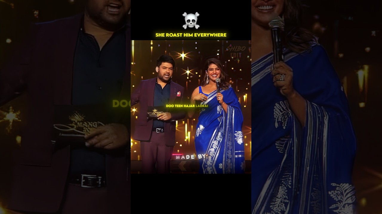 Priyanka Chopra Roast Kapil Badly 🥶🥵📈 #shorts #kapilsharma #priyankachopra