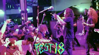 Iron Reagan playing "Miserable Failure" and "Your Kid's an Asshole" @  Fest 18.