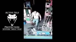Armed Robber No Match for Armed Store Owner