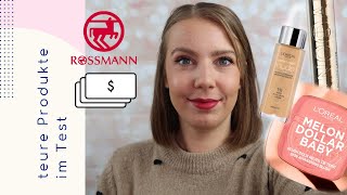 Das teuerste Rossmann Make Up im Test | teuer = gut?