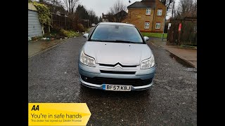 Download the video "2007 Citroen C4 1.6 i 16v Exclusive 5dr (BF57KBJ) | The Car Traders UK | Gumtree | Autotraders"