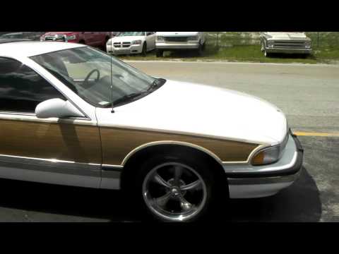 1995 Buick Roadmaster 18 Inch Ridler Wheels 695 Gunmetal Rims Staggered Old School Muscle Car Rims