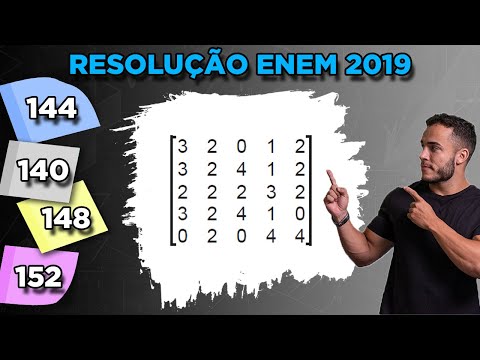 ⚫ Question 144 - Blue Booklet | Basic Mathematics | ENEM MATHEMATICS 2019
