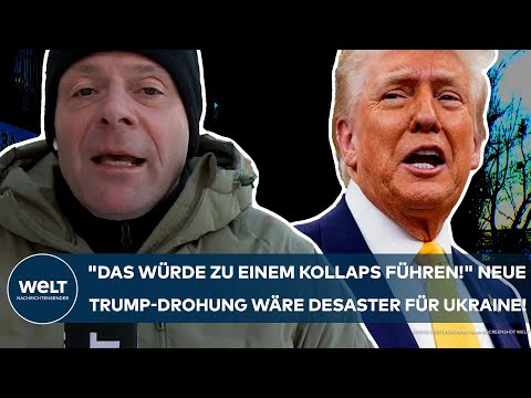 PUTINS KRIEG: "Das würde zu einem Kollaps führen!" Neue Trump-Drohung wäre ein Desaster für Ukraine!