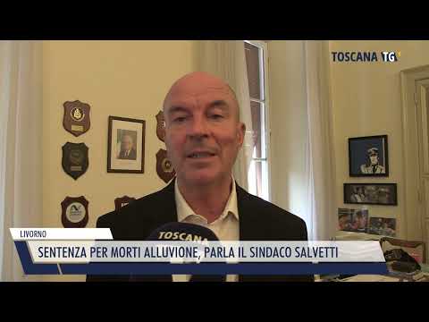 2023-10-16 LIVORNO - SENTENZA PER MORTI ALLUVIONE, PARLA IL SINDACO SALVETTI