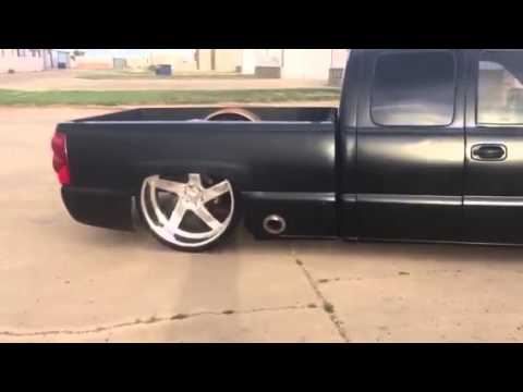 Illusion 6 Raceline Billet's on Henry Granados Truck