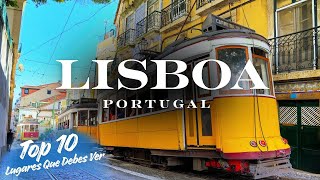 Lisboa, Portugal — 10 Lugares Más Hermosos Que Debes Ver | Guía de Viaje 4K