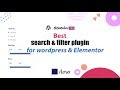 Best search & filter plugin for wordpress and elementor to create any type of filter Best search & filter plugin for wordpress and elementor to create any type of filter